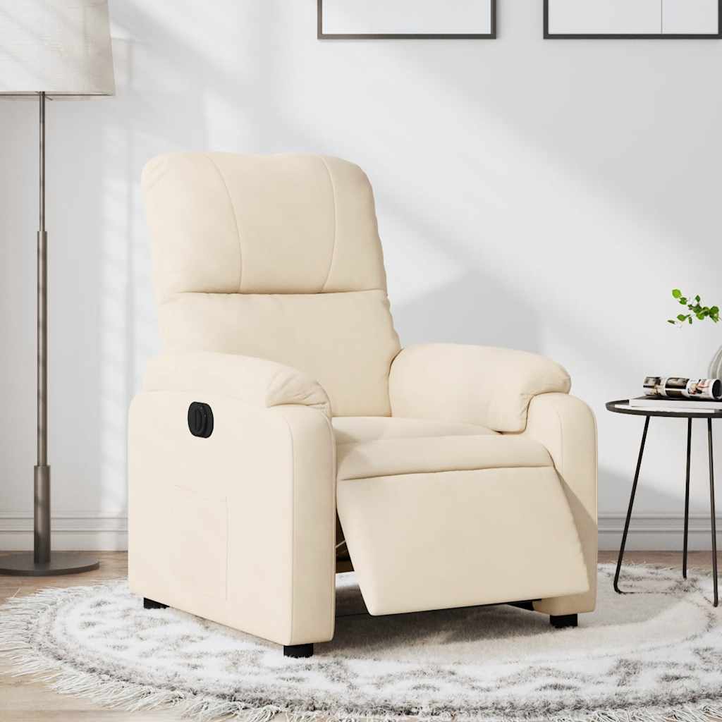 Massagestoel Microvezelstof Beige