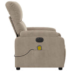 Massagestoel Microvezelstof Taupe