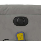 Massagestoel Microvezelstof Lichtgrijs