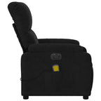 Massagestoel Microvezelstof Zwart