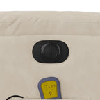 Massagestoel Microvezelstof Beige