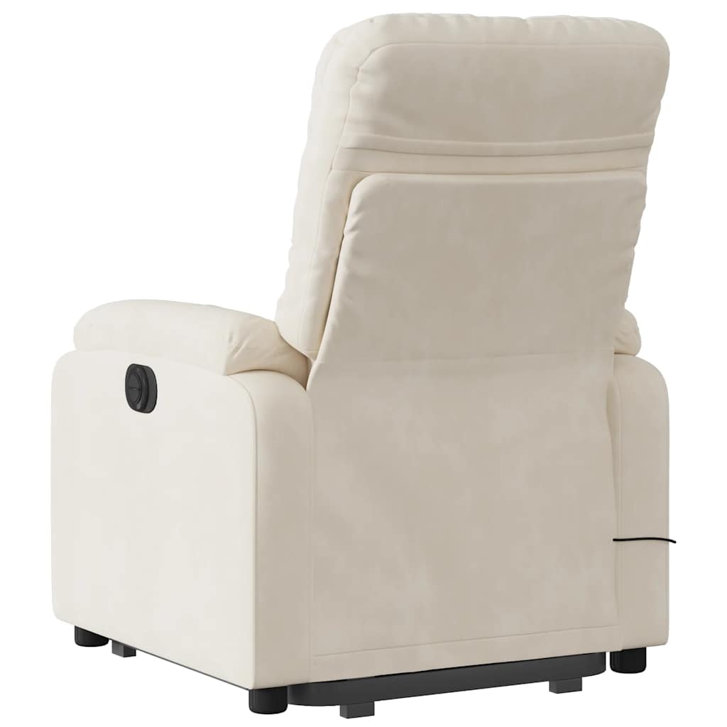 Sta-Op-Massagestoel Microvezelstof Beige