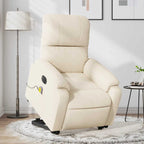 Sta-Op-Massagestoel Microvezelstof Beige