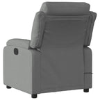 Massagestoel Stof Donkergrijs