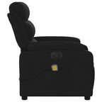 Massagestoel Stof Zwart