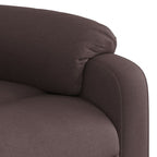 Massagestoel Stof Donkerbruin