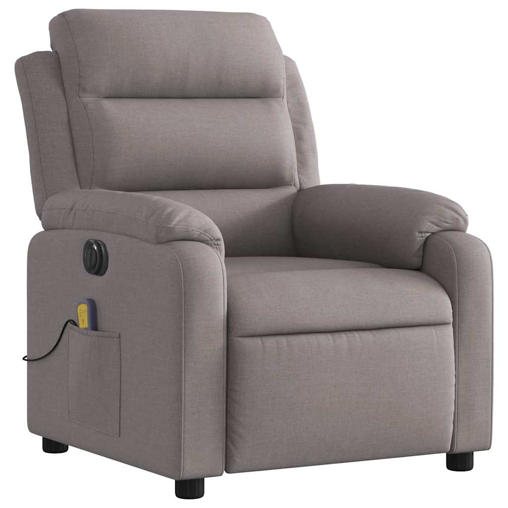 Massagestoel Stof Taupe
