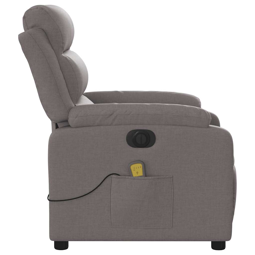 Massagestoel Stof Taupe