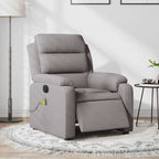 Massagestoel Stof Taupe