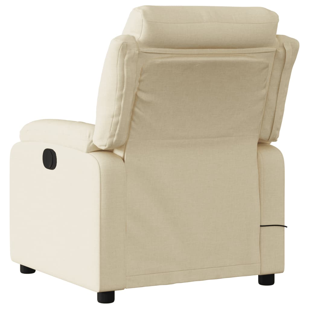Massagestoel Stof Kleurig Crème