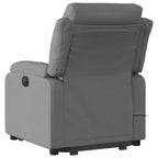 Sta-Op-Massagestoel Stof Donkergrijs