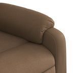 Massagestoel Stof Bruin