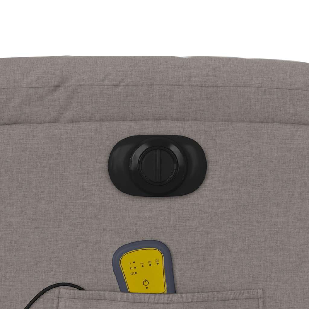 Massagestoel Stof Taupe