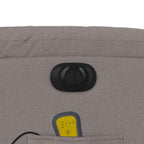 Massagestoel Stof Taupe