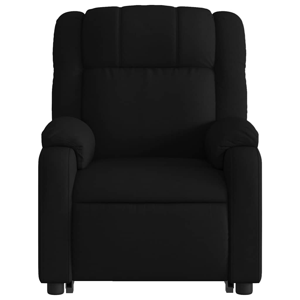Sta-Op-Massagestoel Stof Zwart