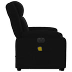 Sta-Op-Massagestoel Stof Zwart
