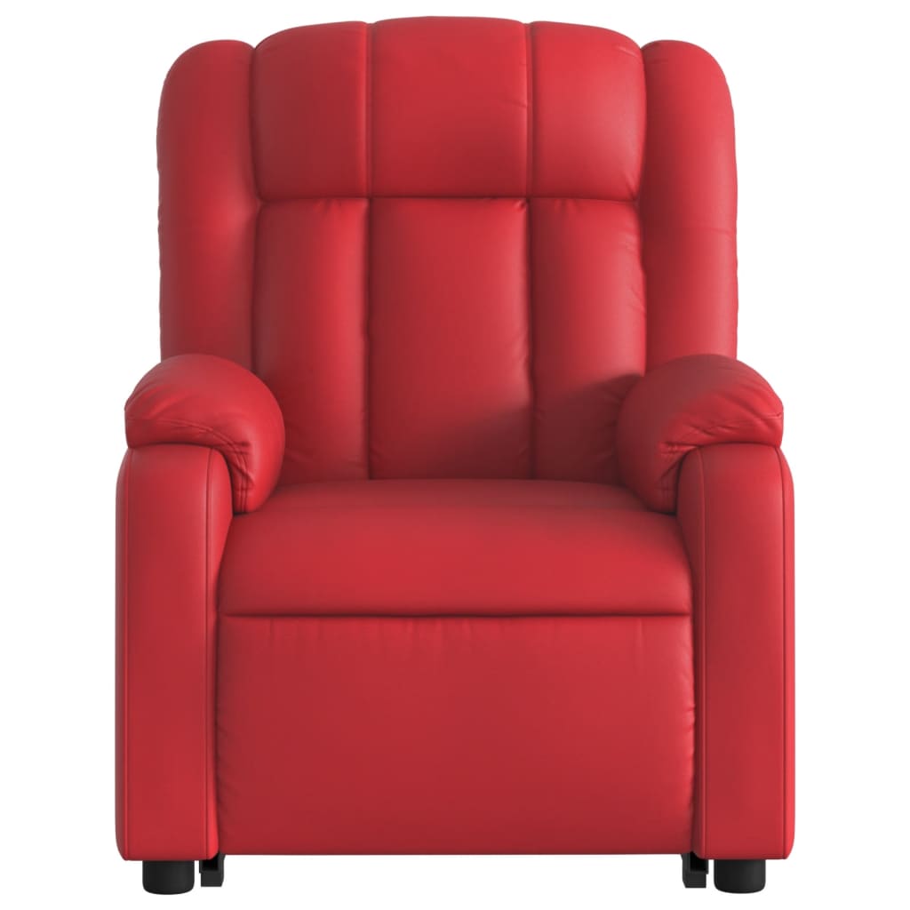 Sta-Op-Stoel Kunstleer Rood