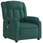 Massagestoel Stof Donkergroen