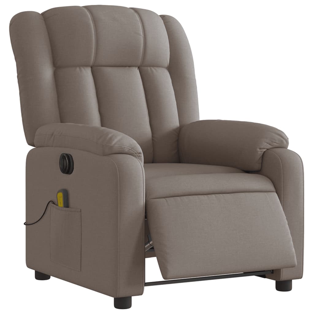 Massagestoel Stof Taupe