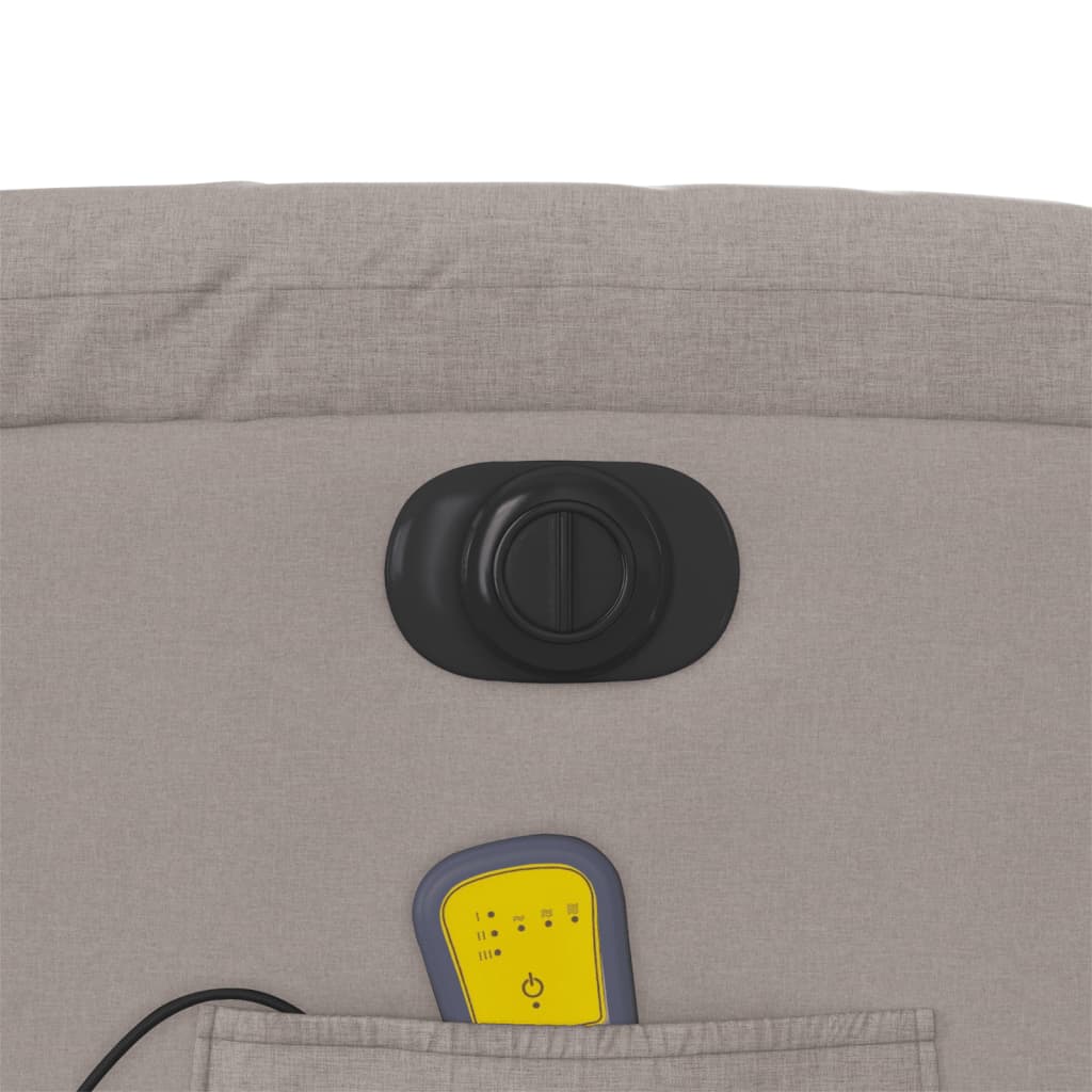 Massagestoel Stof Taupe