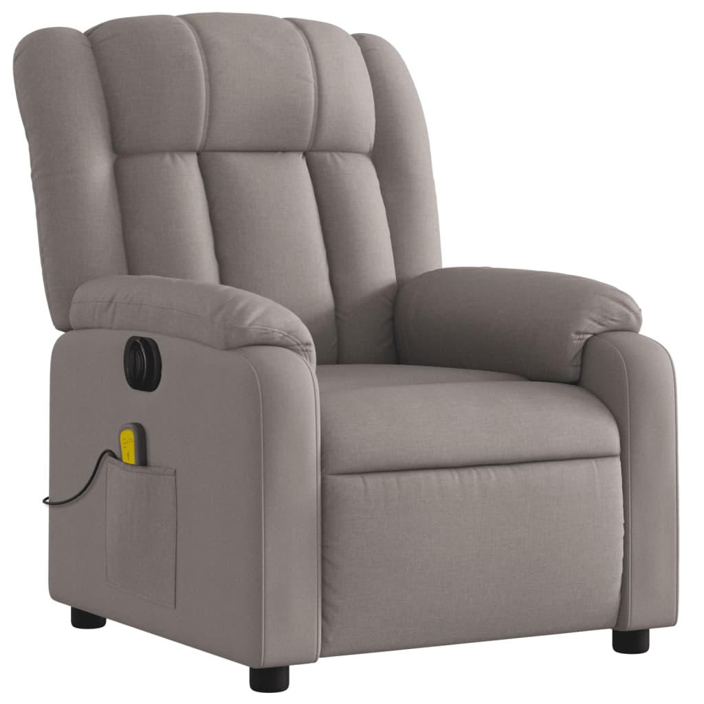 Massagestoel Stof Taupe