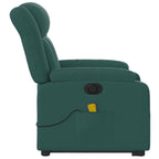 Sta-Op-Massagestoel Stof Donkergroen