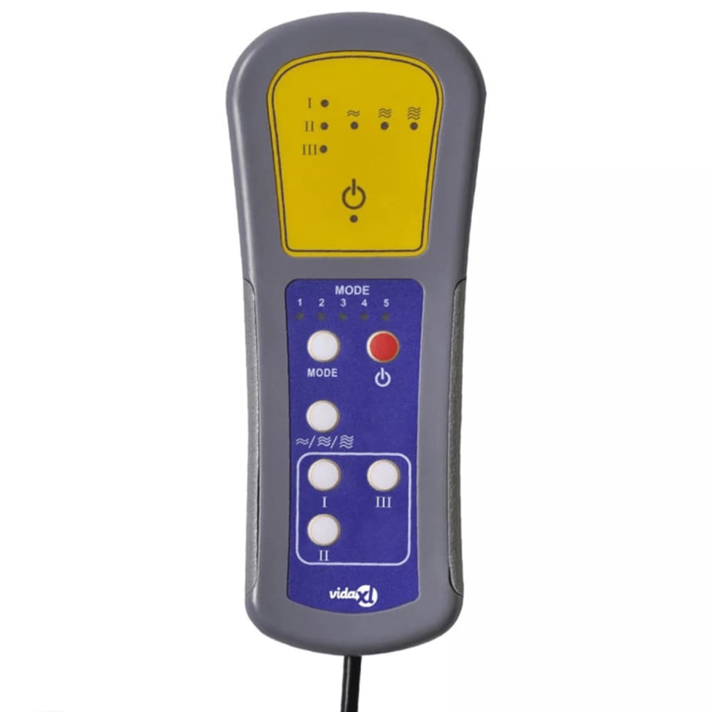 Massagestoel Met Lichtgrijze Stof