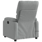 Massagestoel Met Lichtgrijze Stof