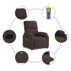 Massagestoel Van Microvezelstof In