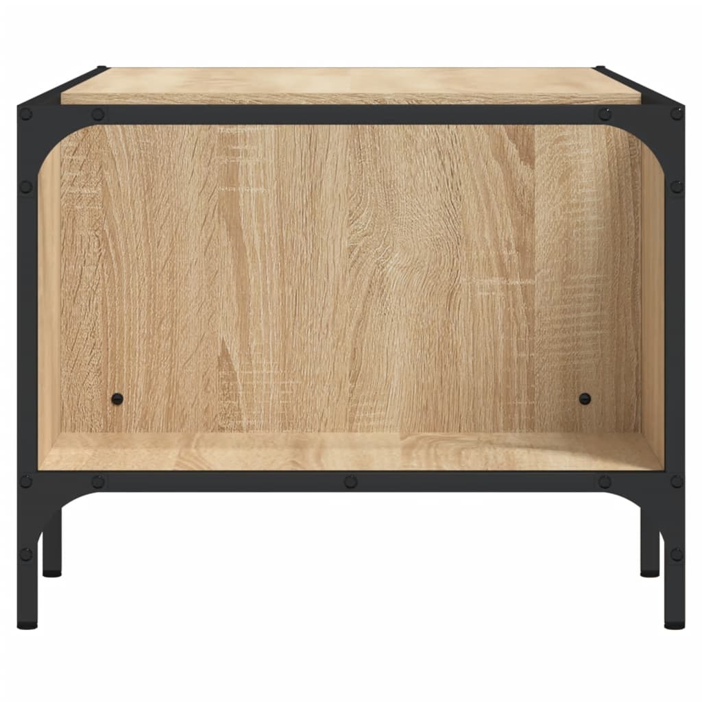 Salontafel Met Rek 100X51X40 Cm Bewerkt Hout Kleur