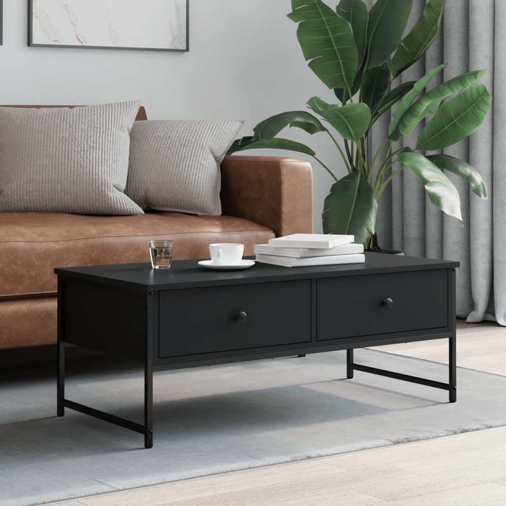 Salontafel 101X49X39,5 Cm Bewerkt Hout