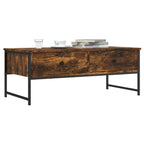 Salontafel 101X49X39,5 Cm Bewerkt Hout