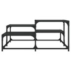 Salontafel 87,5X87,5X40 Cm Bewerkt Hout