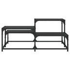 Salontafel 87,5X87,5X40 Cm Bewerkt Hout
