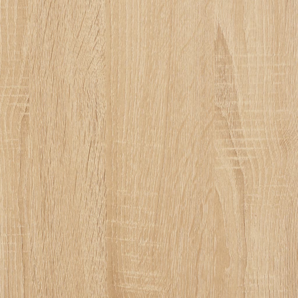 3-Delige Tafeltjesset Bewerkt Hout Kleurig