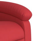 Massagestoel Verstelbaar Kunstleer Rood