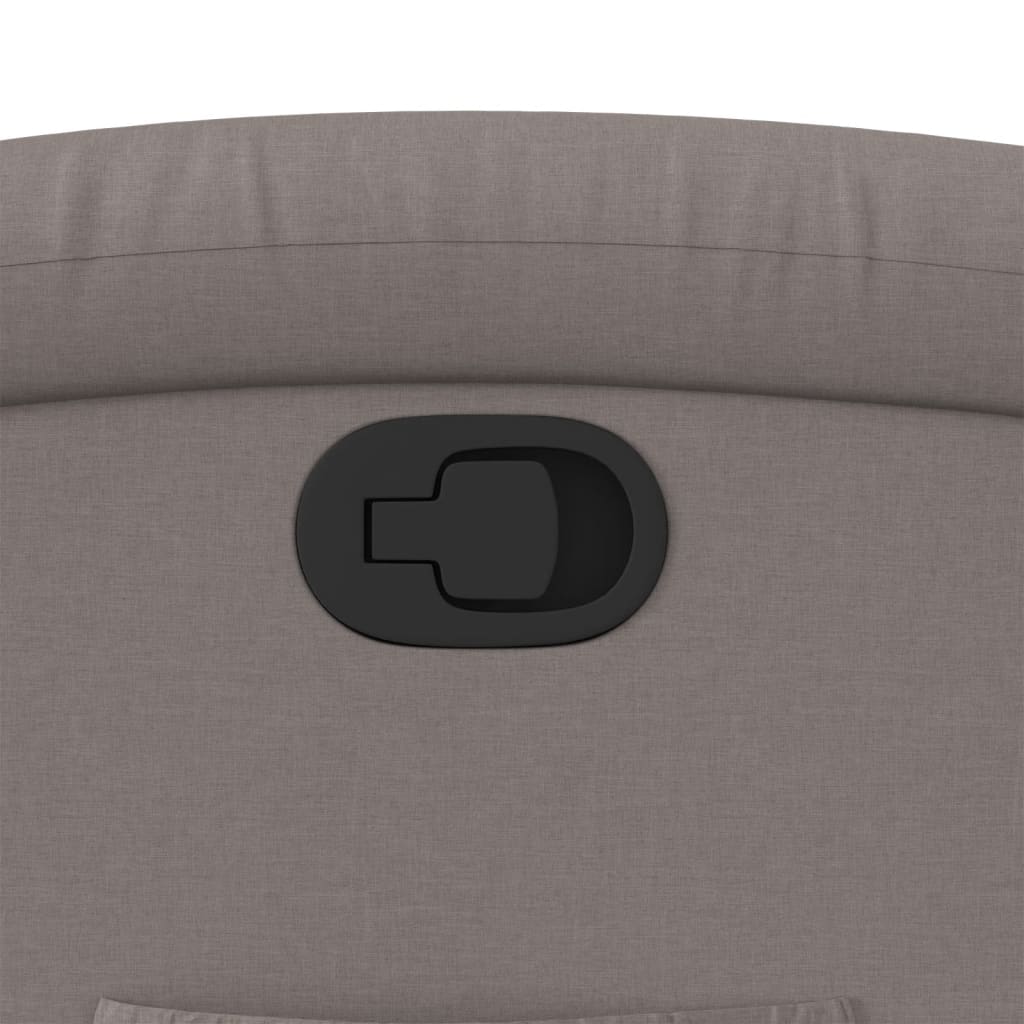 Fauteuil Verstelbaar Stof Taupe