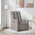 Fauteuil Verstelbaar Stof Taupe