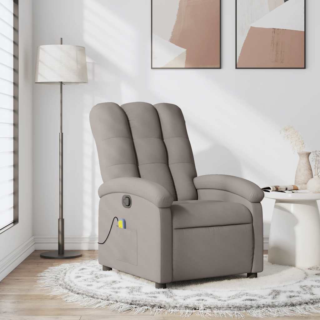 Fauteuil Verstelbaar Stof Taupe
