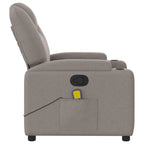 Massagestoel Verstelbaar Stof Taupe