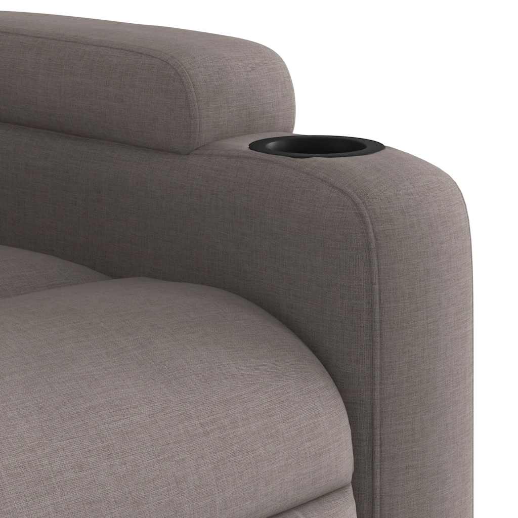 Massagestoel Verstelbaar Stof Taupe