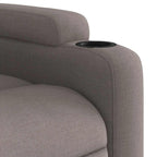 Massagestoel Verstelbaar Stof Taupe