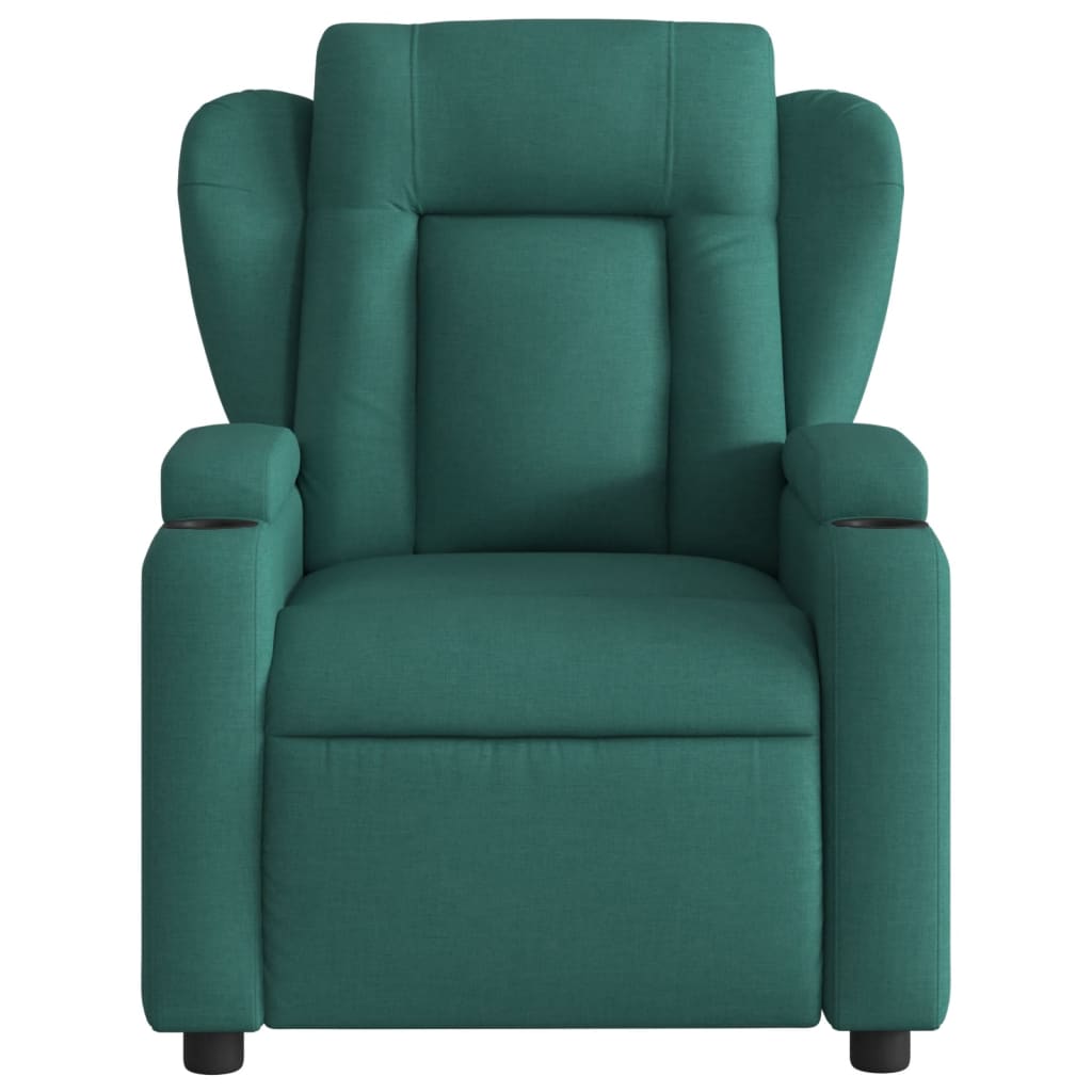 Fauteuil Verstelbaar Stof Donkergroen