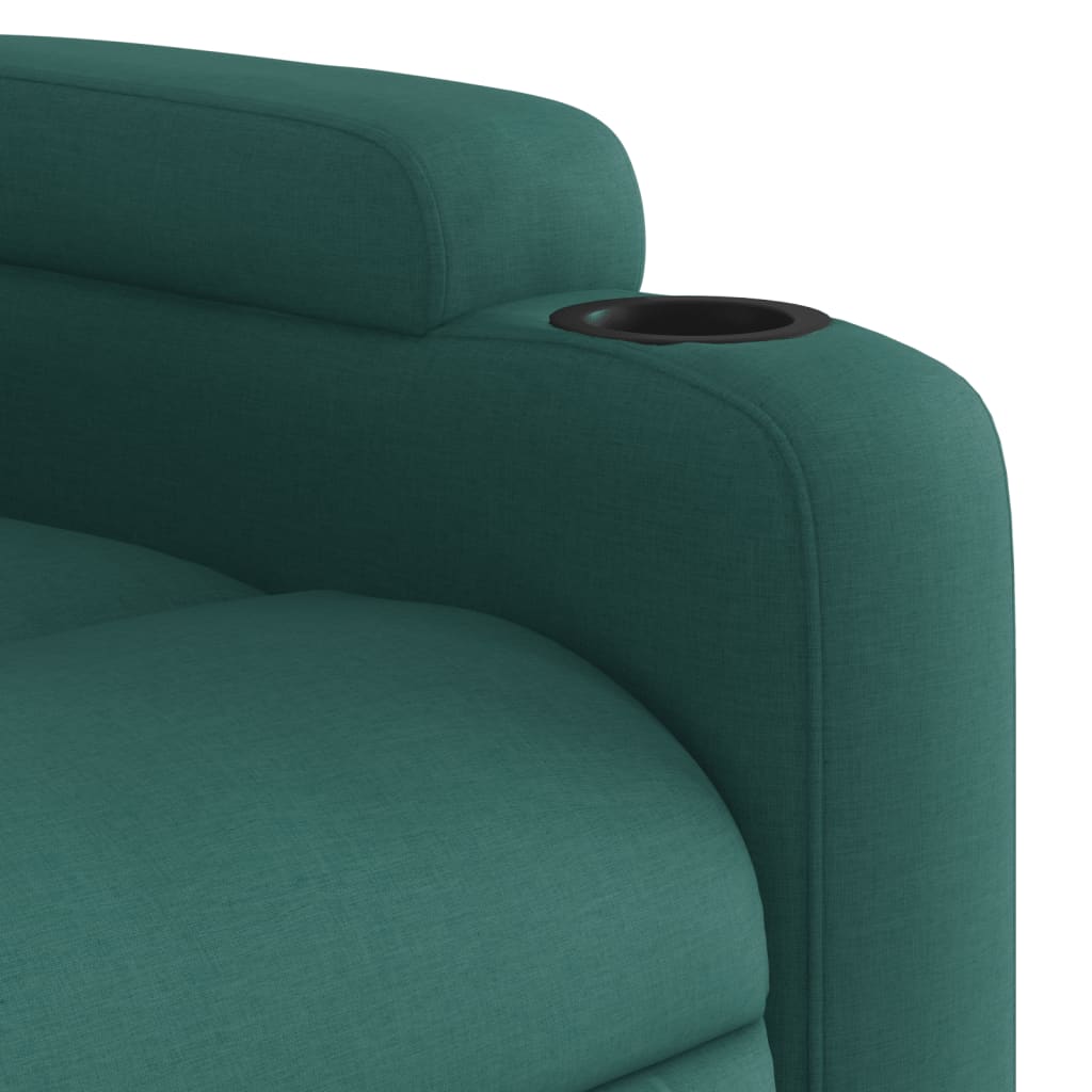 Fauteuil Verstelbaar Stof Donkergroen