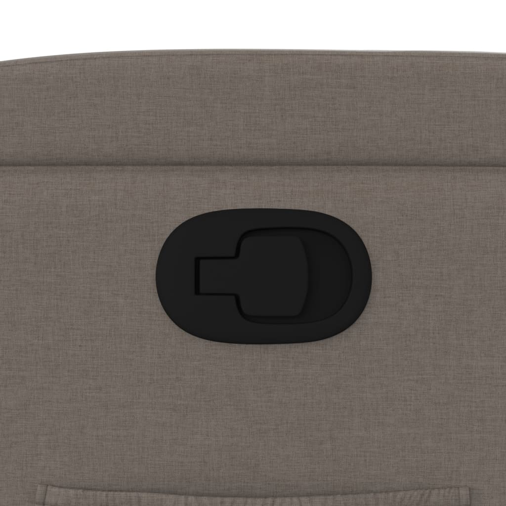 Fauteuil Verstelbaar Stof Taupe