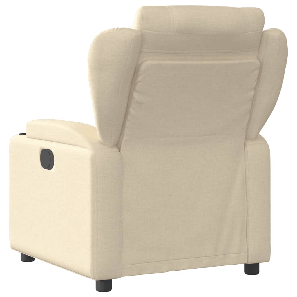 Fauteuil Verstelbaar Stof Kleurig Crème