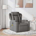 Fauteuil Verstelbaar Stof Donkergrijs