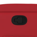 Fauteuil Verstelbaar Kunstleer Rood