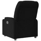 Fauteuil Verstelbaar Stof Zwart