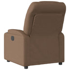 Fauteuil Verstelbaar Stof Bruin